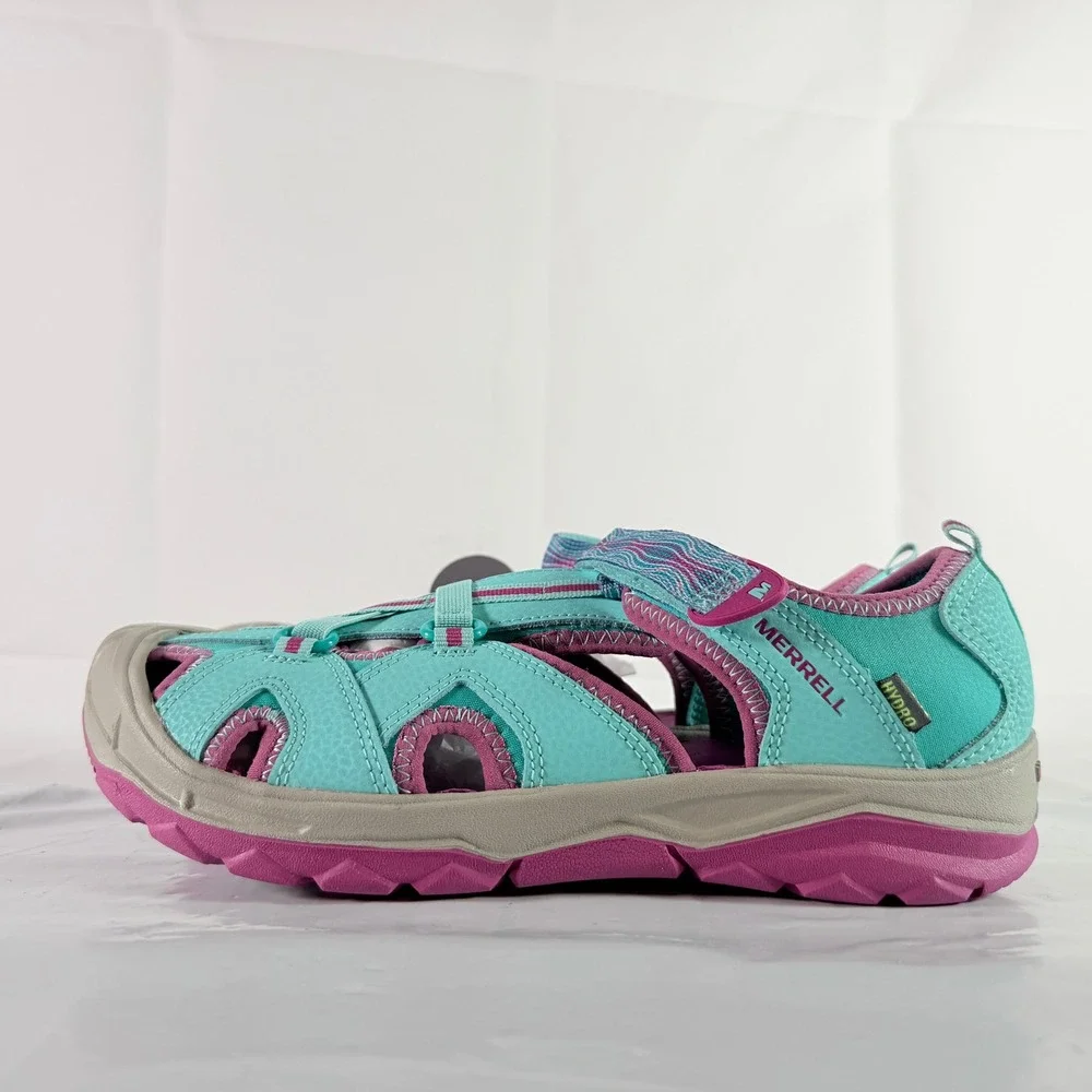 Merrell Hydro Girls Size 7‎ M Turquoise Purple Water Sport Sandals New in Box